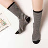 都市丽人休闲系列精梳棉袜子中筒袜中厚款女士常规袜LC3EB3 商品缩略图0