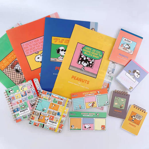 日本SUN-STAR太阳星史努比限定便签本线圈本 商品图1