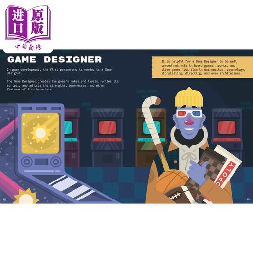【中商原版】视频游戏开发的奇妙世界The Amazing World of Video Game Development英文原版 儿童科普 知识百科绘本 精装进口 商品图4