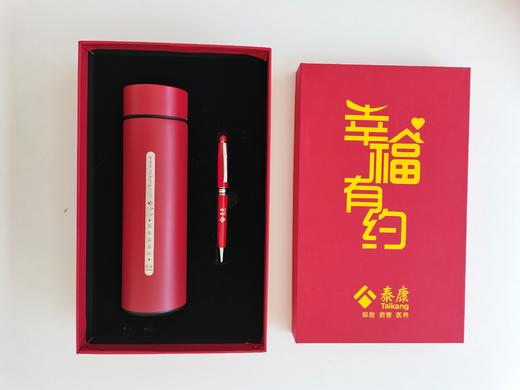 泰康文创 | 幸福有约保温杯+宝珠笔礼盒 保温杯500ml 商品图0