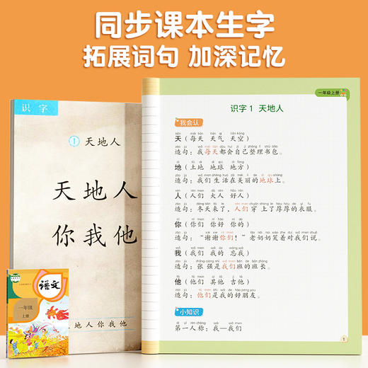 【斗半匠】小学语文1-6年级上下册生字组词造句本 商品图1