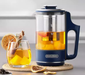 morphy richards摩飞便携养生壶-蓝色600mL  MR6086
