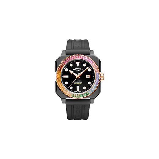 Romago SWISS 专业深潜者300系列腕表 彩虹色 RM109-RBOW 商品图0