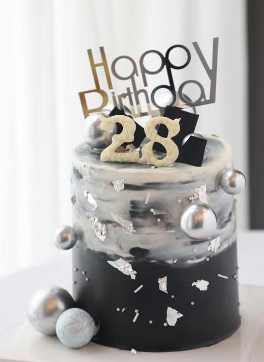 【臻品系列】---双层叠高款【轻奢男士】送男友、送老公蛋糕 商品图0