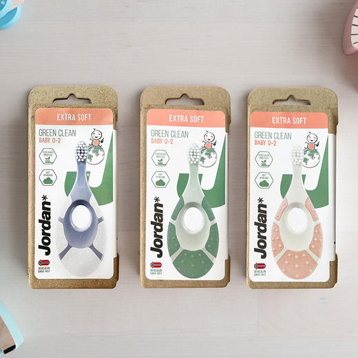 儿童植萃牙刷双支装/挪威Jordan/0-2/3-5/6-9/9+柔软刷毛/细小刷头【品牌方郑州发货】 商品图4