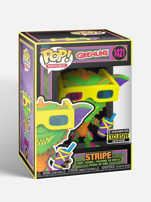 Funko POP! Movies Gremlin Stripe 电影小魔怪Stripe荧光款手办摆件 73698 商品图3