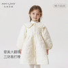 马克珍妮秋冬新款 女童花边翻领连衣裙 儿童长款外套231217 商品缩略图0