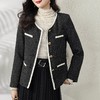 娜璐多 小香风秋装外套女2023年春季新款休闲小清新百搭休闲甜美长袖外套 商品缩略图3