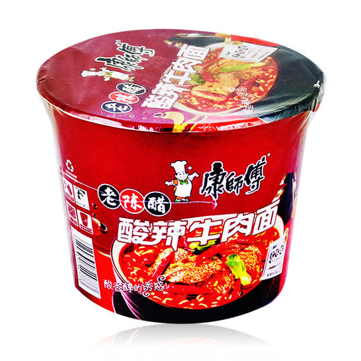 康师傅酸辣牛肉面 商品图0