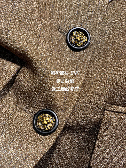 【百图lulu定制】【摩卡西装】可穿十年的 高级优雅 好质感 长袖西装 商品图5