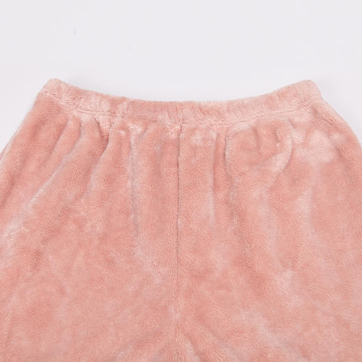 都市丽人眯雅佳女士双面法兰绒厚款长袖长裤类家居服套装LH31E9 商品图8