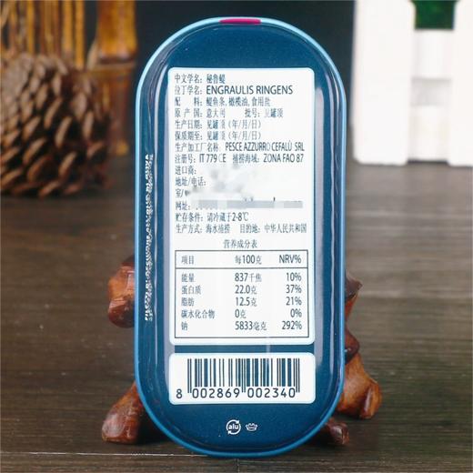 【中欧班列精选2盒】意大利原装进口海中厨鳀鱼条罐头油浸味 48g/盒SHRW 商品图9