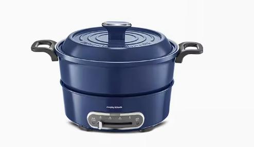 morphy richards摩飞多功能锅（蓝）3L  MR9087 商品图0