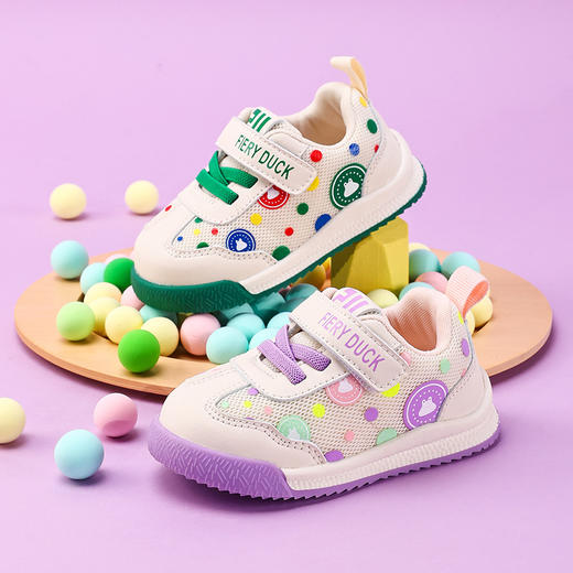 「两款配色」宝宝鞋秋季女宝宝学步鞋 婴儿鞋男童机能鞋童鞋童装婴儿鞋子软底运动鞋 商品图0