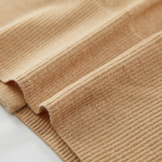 谜底短款针织开衫女2023冬季新品简约时尚百搭针织衫女234MZ1993 商品图4