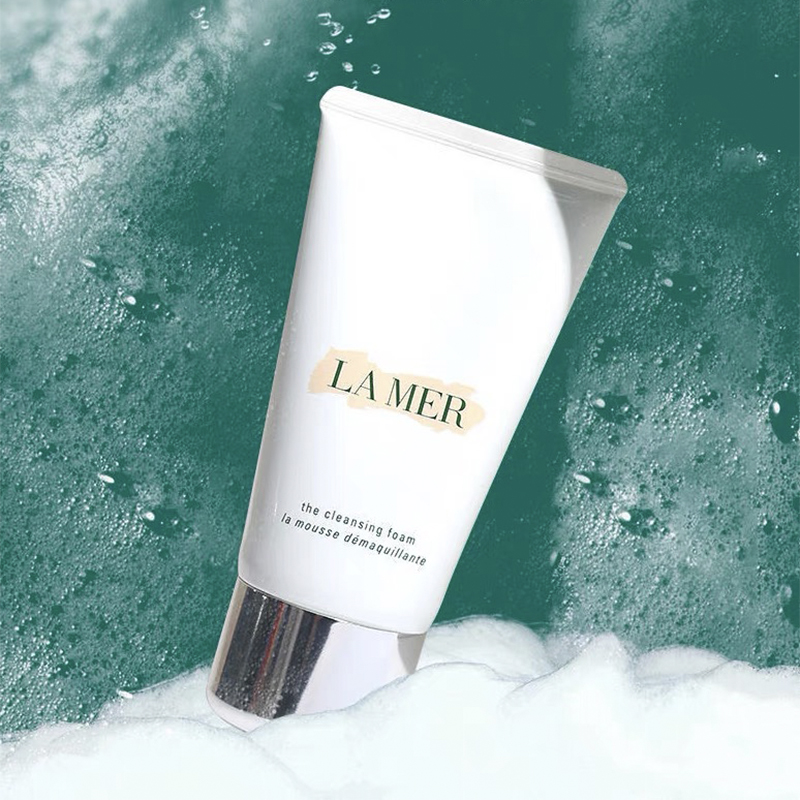 春季焕新【全球购&买一送一送礼袋+迪奥香水·可顺丰直达】LAMER海蓝之谜璀璨净澈洁面125ml泡沫保湿深层清洁洗面 舒缓温和·现货速达