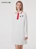【海南专供价】Lacoste法国鳄鱼女装学院风卡通logo拼色长袖Polo领连衣裙EF7405-98 商品缩略图3