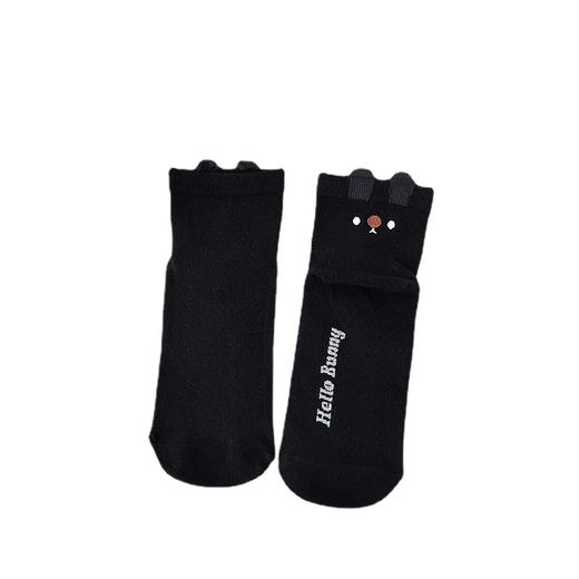 【非瑜伽袜】【新品】2023夏季新品可爱袜子女立体耳朵小兔几卡通短袜日系薄款短筒袜潮 商品图4