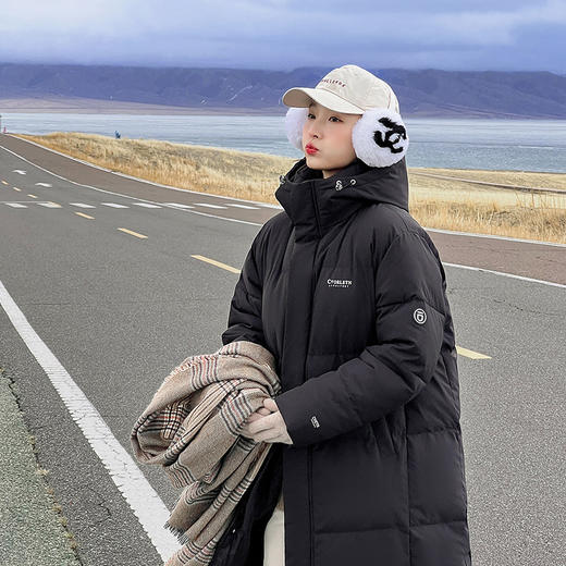 【韩版面包服】冬季羽绒棉服外套   中长款韩版厚棉衣  时尚新款潮 商品图1