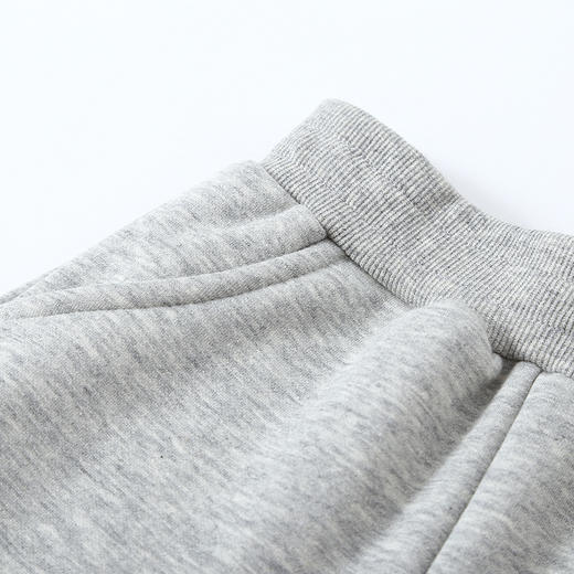 「两色可选」be top童装秋冬季男童新款长立体字母运动裤加绒卫裤 商品图2