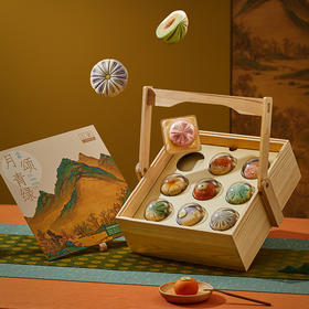 立家月颂青绿糕点礼盒450g/盒