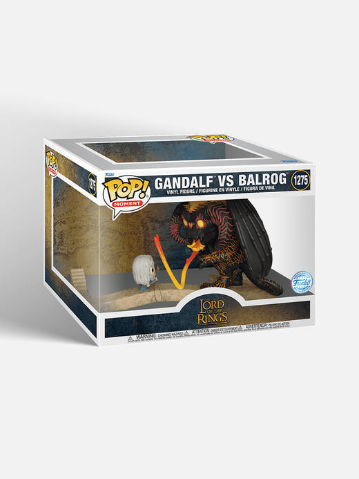 Funko POP Moments Gandalf vs Balrog 电影指环王甘道夫vs炎魔手办摆件 商品图3