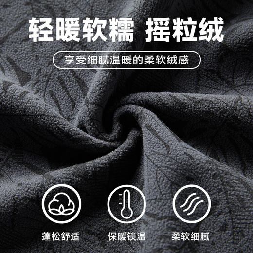 【新款DNY】大依优型大码薄款摇粒绒立领外套抓绒开衫休闲弹力男宽松加肥加大码秋装上衣胖子 商品图2