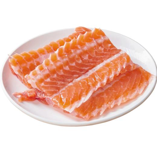 纯鲜三文鱼300g 智利三文鱼/挪威三文鱼/新西兰帝王鲑（默认发切块 切刺身须备注）1.挪威三文鱼直供，全程冷藏配送 2.刺身级分割    3.保温箱配送 搭赠海鲜酱油 商品图5