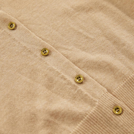 谜底短款针织开衫女2023冬季新品简约时尚百搭针织衫女234MZ1993 商品图3