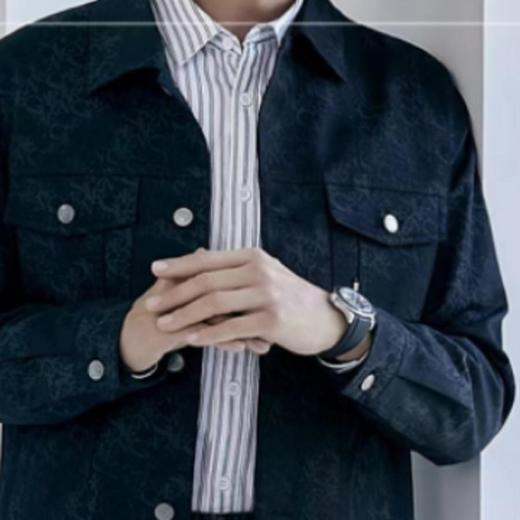 南4依立腾时尚印花工装风翻领夹克8731011 商品图2