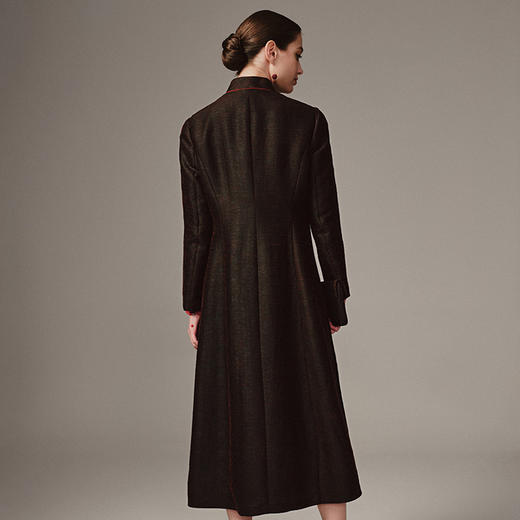 TANGY Collection天意高端2023秋季新品商场同款女士茛绸外套 商品图2