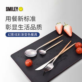 SMILEY SY-CJ2004 幻影炫彩渐变色餐具