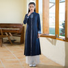 ZFN9107中式唐装复古女装秋冬外套中国风改良版棉麻汉服上衣禅意茶服 商品缩略图3