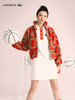 【海南专供价】Lacoste法国鳄鱼女装学院风卡通logo拼色长袖Polo领连衣裙EF7405-98 商品缩略图1