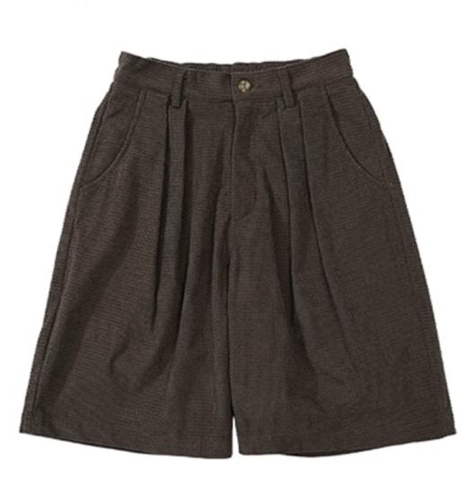 OADB/A31479A001/华夫格短裤 商品图0