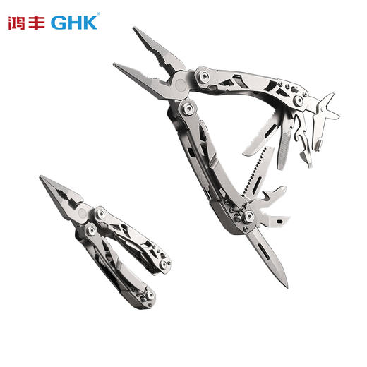 鸿丰锐狮多功能折叠战术组合钳GHK-PL102 ds（hf） 商品图3