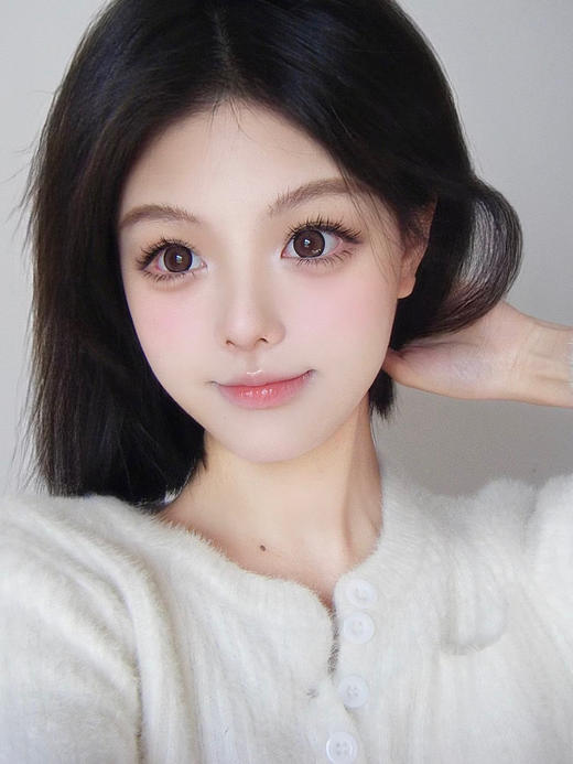 【月抛大直径】Rolalens--布朗棕--14.5mm-【月抛 0-800度 无525/575】 商品图1