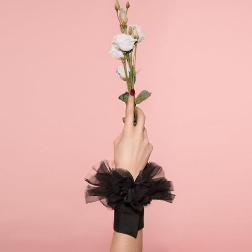 北京仓｜Catherine Osti-Barbara- 黑色 袖饰［法国设计师］ 商品图2