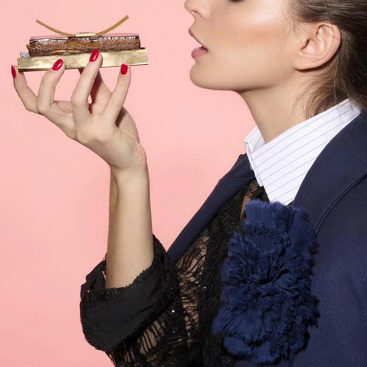 北京仓｜Catherine Osti-Penelope- 深蓝色 胸花［法国设计师］ 商品图0