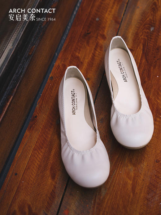 安启美奈/ARCH CONTACT平底芭蕾款单鞋39085 商品图2