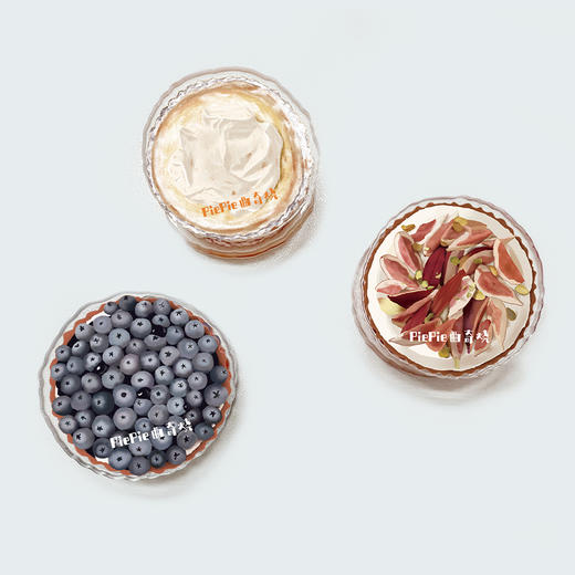 周边｜PiePie曲奇烧PiePie夹（三款花色随机｜可积分兑换） 商品图0