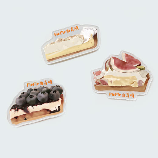 周边｜PiePie曲奇烧冰箱贴（三款花色随机｜可积分兑换） 商品图0