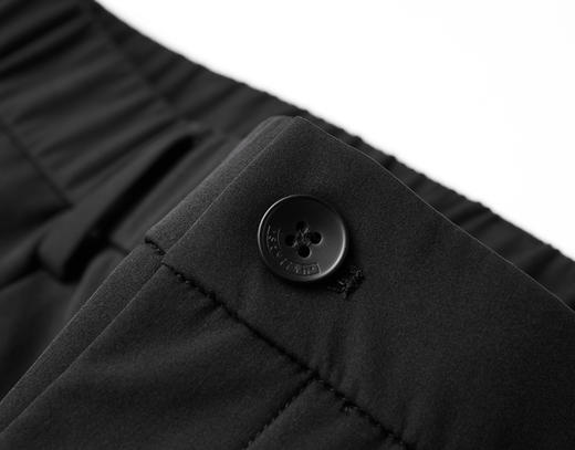 半身缘男裤 秋季半松紧腰微弹四面弹宽松版商务休闲裤333 商品图10