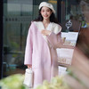 【暖冬内购】两三事 风的温柔 秋冬新款简约两面穿毛呢外套女宽松呢大衣 商品缩略图3