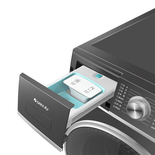 格力·纤净滚筒洗衣机  XQG100-B1401De1 （珍珠黑） 商品图4