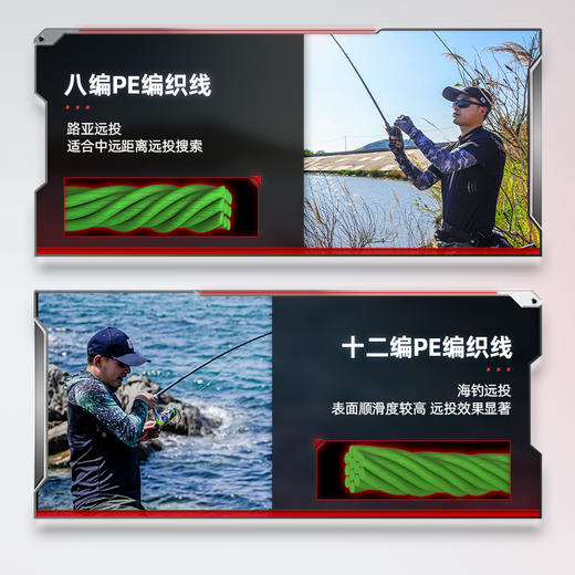 Pe主线超强拉力路亚线8编 鱼线 商品图1