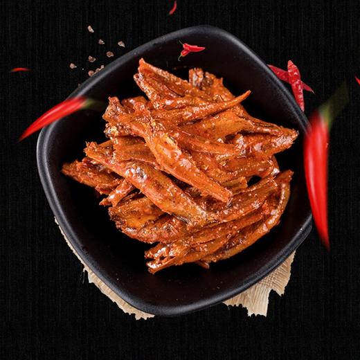 超值优惠【味美无腥！入嘴回甘】香辣小鱼仔休闲小吃，网红直播带货零食麻辣小鱼仔，鲜香可口、辣味十足、方便携带、卤香浸泡 商品图5