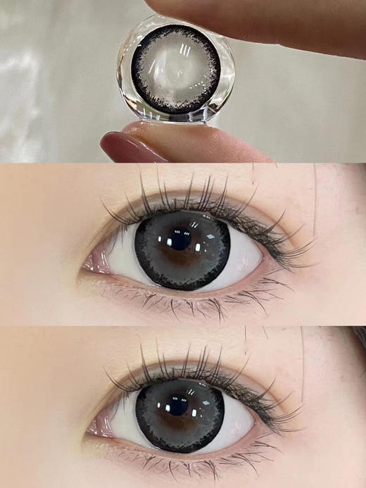 【月抛大直径】Rolalens--布朗灰--14.5mm-【月抛 0-800度 无525/575】 商品图8