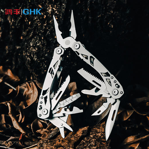 鸿丰锐狮多功能折叠战术组合钳GHK-PL102 ds（hf） 商品图0