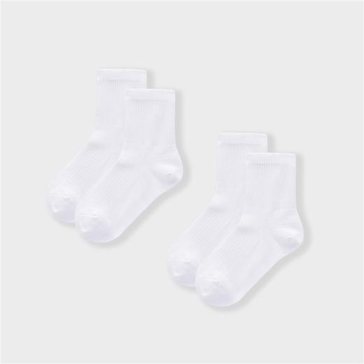 【实体店同款】男童女童中袜两双装2023年秋季新款安奈儿童装JM337921 商品图1